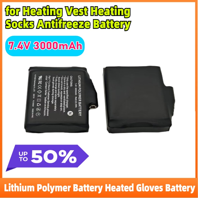 2-8PCS Lithium Polymeer 7.4V 3 - Heated Vest Battery recensie en prijs