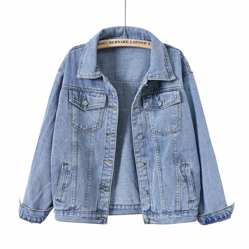 Solid Korte Vrouwen Denim Jas  - Down Jacket Packable recensie en prijs